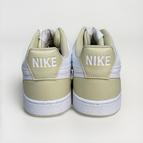 Nike Court Vision Low HM9862-200 Light Khaki White Tennis Gym Shoes Men 10 New - Picture 7 of 11